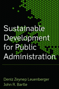 Paperback Sustainable Development for Public Administration Book