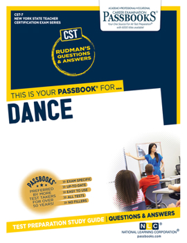 Paperback Dance (Cst-7): Passbooks Study Guide Volume 7 Book
