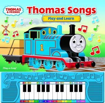 Hardcover Thomas and Friends Thomas Songs Play and Learn Book