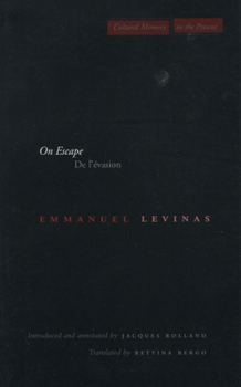 Paperback On Escape: de l'Évasion Book