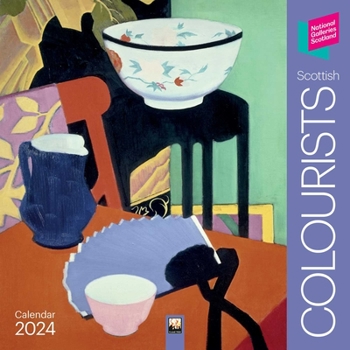 Calendar National Galleries Scotland: Scottish Colourists Wall Calendar 2024 (Art Calendar) Book