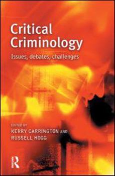 Hardcover Critical Criminology Book