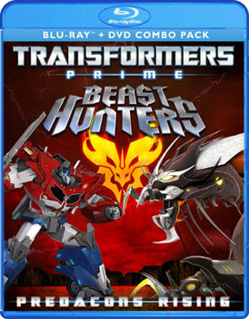 Blu-ray Transformers Prime: Predacons Rising Book