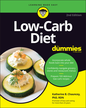 Paperback Low-Carb Diet for Dummies Book