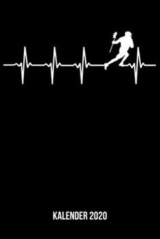 Kalender 2020: Terminplaner A5 - Lacrosse Herzschlag Heartbeat Wochenkalender & Monatsplaner 2020 - Geschenk für Lacrosse Spieler (German Edition)