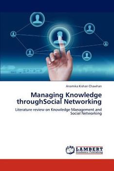 Paperback Managing Knowledge throughSocial Networking Book