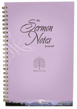 Spiral-bound My Sermon Notes Journal Book