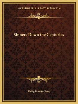 Paperback Sinners Down the Centuries Book