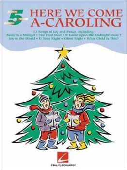 Paperback Here We Come A-Caroling Book