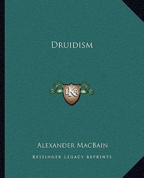 Paperback Druidism Book