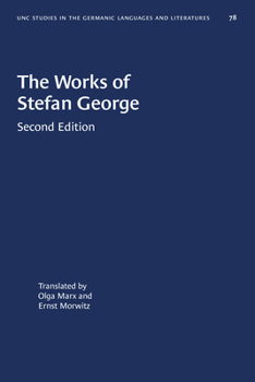 Paperback The Works of Stefan George Book