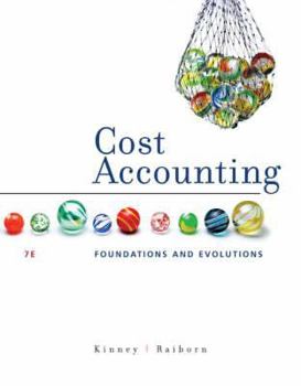 Hardcover Cost Accounting: Foundations and Evolutions Book