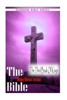 Paperback The Bible, Douay Rheims Version- The Third Book Of Kings Book