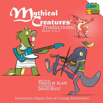 Paperback Mythical Creatures' Productions: Music A to Z Book