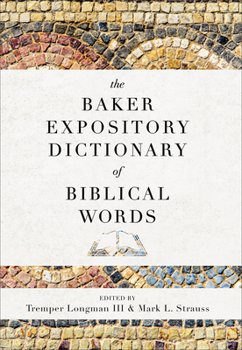 Hardcover The Baker Expository Dictionary of Biblical Words Book