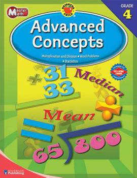 Paperback Master Math, Grade 4: Advanced Concepts Book