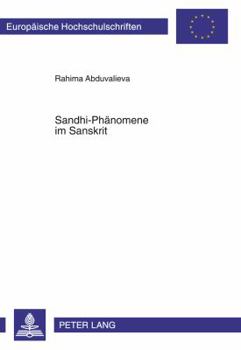 Paperback Sandhi-Phaenomene Im Sanskrit [German] Book