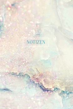 Notizen: Blanko Abstrakt Motiv Heft für Aufzeichnungen Lettering Handschrift zum Selbstgestalten | ein Tolles und Kreatives Geschenk (German Edition)
