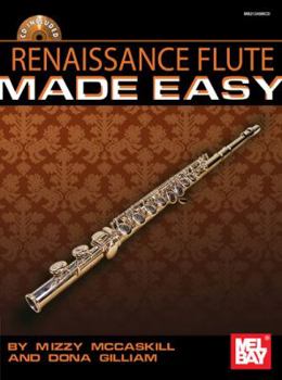 Paperback Renaissance Flute Made Easy: Piano Score [With CD (Audio)] Book