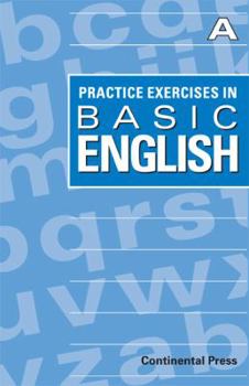 Paperback English Workbook: Practice Exercises in Basic English, Level A - 1st Grade Book