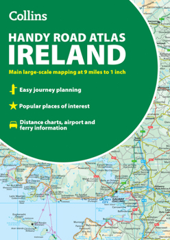 Paperback Collins Handy Road Atlas Ireland Book