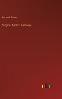 Hardcover Surgical Applied Anatomy Book