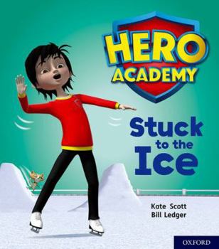 Paperback Hero Academy: Oxford Level 5, Green Book Band: Stuck to the Ice Book