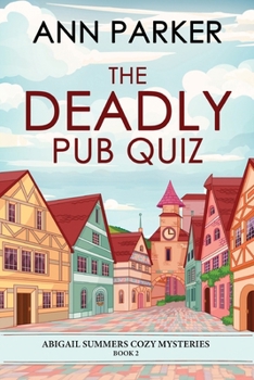 Paperback The Deadly Pub Quiz [Large Print] Book