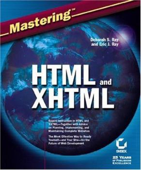Paperback Mastering HTML and XHTML Book