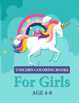 Paperback Unicorn Coloring Book: Unicorn Color by Number for Girls Ages 4-8 Book