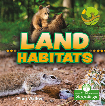 Library Binding Land Habitats Book