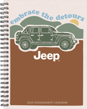Calendar Jeep 2025 6.5 X 8.5 Engagement Calendar Book