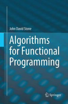 Paperback Algorithms for Functional Programming Book