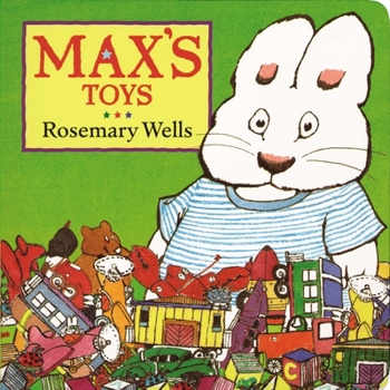 Max's Toys (Max Board Books) - Book  of the Max and Ruby