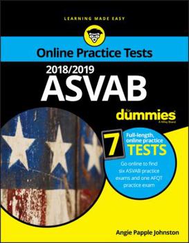 Paperback 2018/2019 ASVAB for Dummies with Online Practice Book