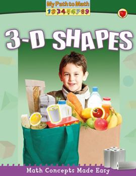 Hardcover 3-D Shapes Book