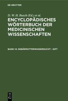 Hardcover Gebärmutterwassersucht - Gift [German] Book