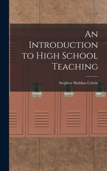 Hardcover An Introduction to High School Teaching Book