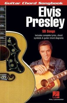 Paperback Elvis Presley: Guitar Chord Songbook (6 Inch. X 9 Inch.) Book