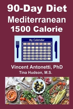Paperback 90-Day Mediterranean Diet - 1500 Calorie Book