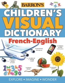 Paperback Children's Visual Dictionary: French-English Book