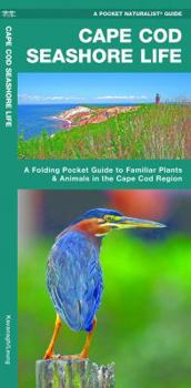 Pamphlet Cape Cod Seashore Life: A Folding Pocket Guide to Familiar Plants & Animals in the Cape Cod Region Book