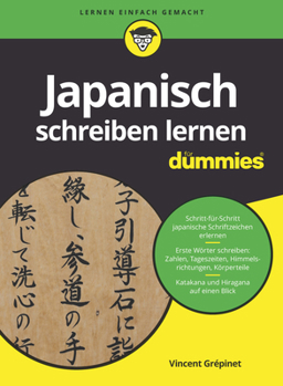 Paperback Japanisch schreiben lernen für Dummies [German] Book