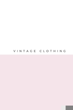 Vintage Clothing: College Ruled Blank Half