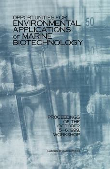 Paperback Opportunities for Environmental Application of Marine Biotechnology Book