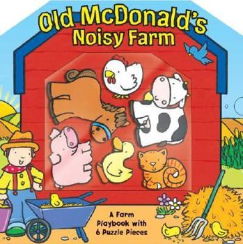 Board book Old McDonald's Noisy Farm [With 6 Puzzle Pieces] Book