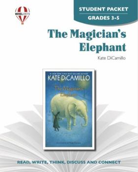 Paperback The Magician's Elephant - Student Packet by Novel Units' Book