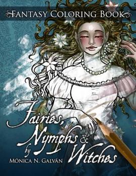 Paperback Fairies, Nymphs & Witches Coloring Book