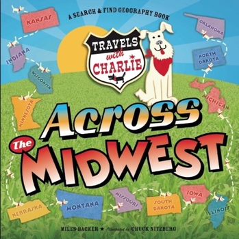 Hardcover Travels with Charlie: Across the Midwest Book