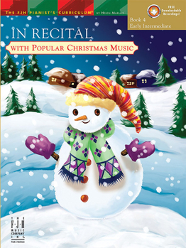 Paperback In Recital(r) with Popular Christmas Music, Book 4 Book